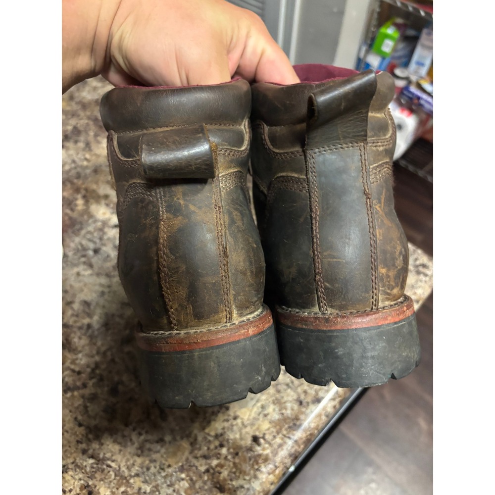 Chippewa Mens 9.5 E Waterproof Thinsulate Insulated Leather Work Boots 25203 USA - Picture 5 of 16
